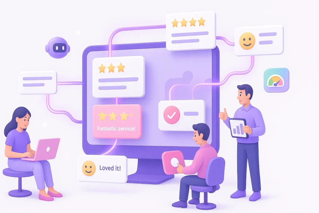 Review management software