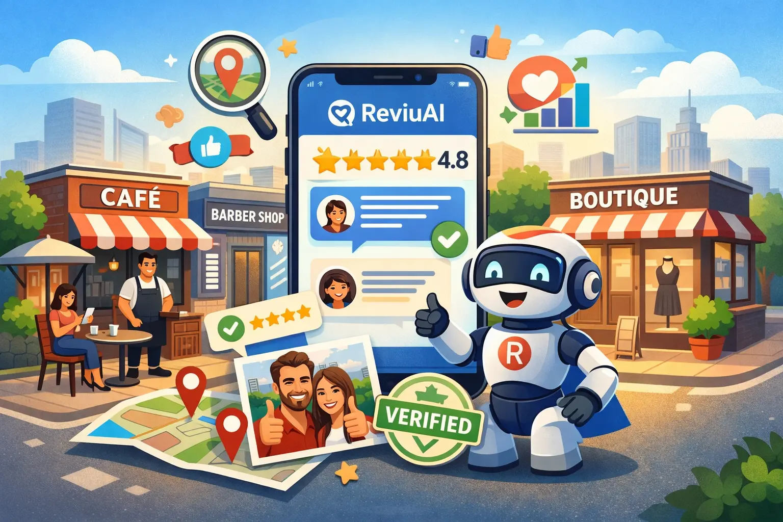How Businesses Grew Local Visibility & Customer Trust with ReviuAI