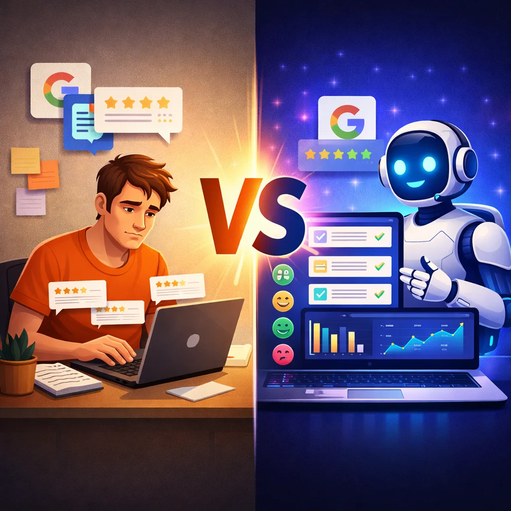 AI review automation.