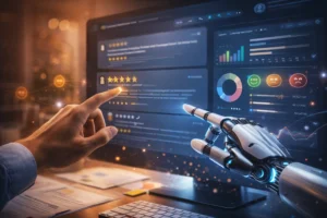 AI vs manual review management